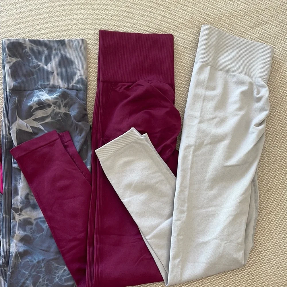 Bundle of 6 workout leggings - Picture 2 of 3